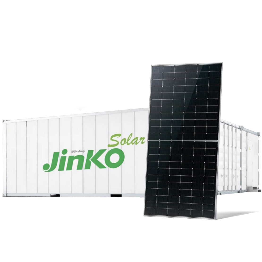 Сонячні панелі Jinko JKM-630N-66HL4M-BDV контейнер ОПТ 648шт 408кВт